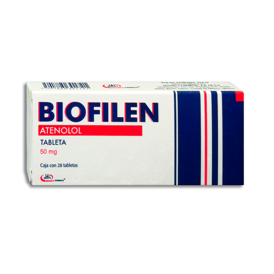 BIOFILEN T 28 50MG ATENOLOL