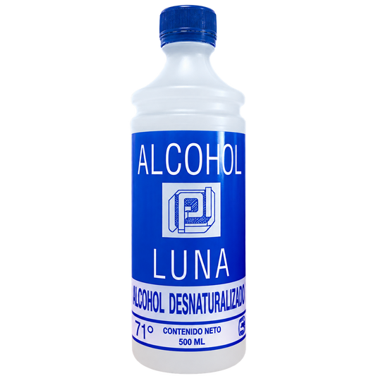 ALCOHOL 500 ML AZUL LUNA