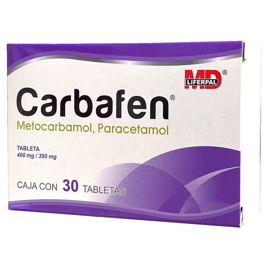 CARBAFEN TAB  C 30 Metocarbamol Paracetamol