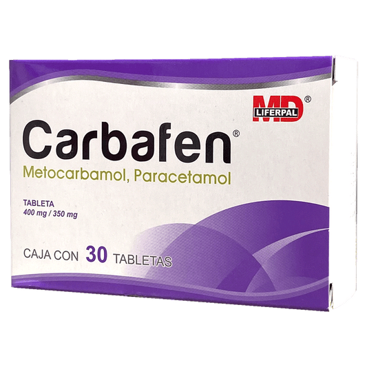 CARBAFEN TAB  C 30 Metocarbamol Paracetamol