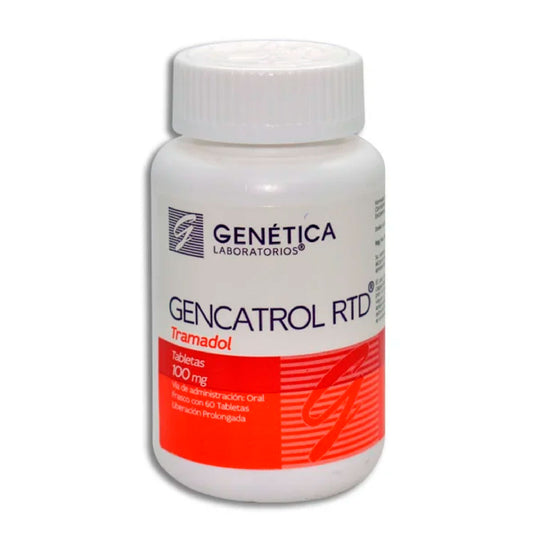 Tramadol GENCATROL RTD 100MG TAB 60 LP