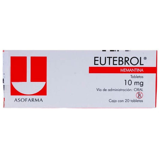 EUTEBROL 10 MG CPR 20