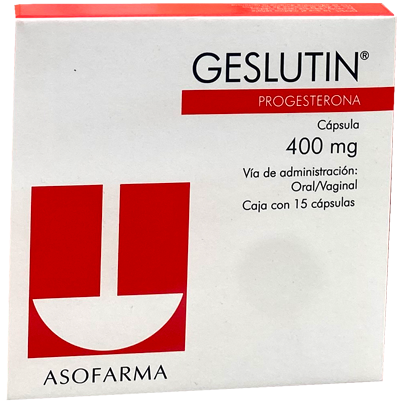 GESLUTIN 400MG CAPS 15