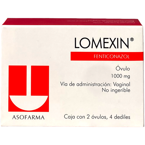 LOMEXIN 1000MG OV2 C 4DEDILES
