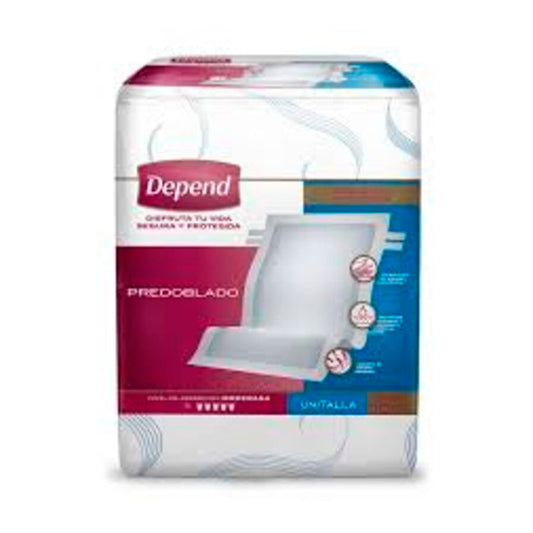 CALZ DEPEND PROT PRE DOBLAD 10PZ