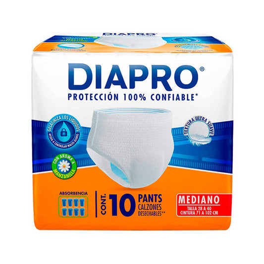 PANAL DIAPRO PANTS MED C 10 USEX