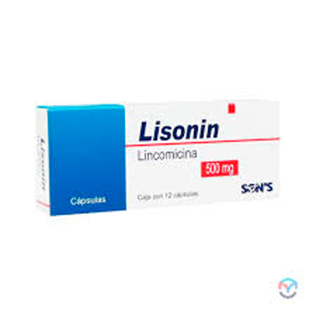 LISONIN 500 MG C 12 CAPS Lincomicina