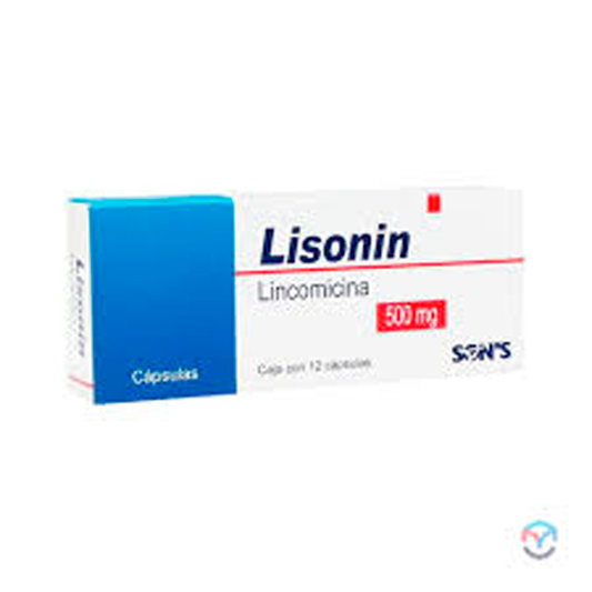 LISONIN 500 MG C 12 CAPS Lincomicina
