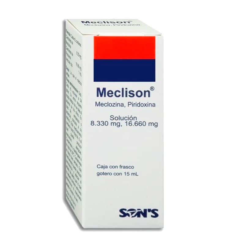 MECLIZINA PIRIDOXINA MECLISON SOL 15ML
