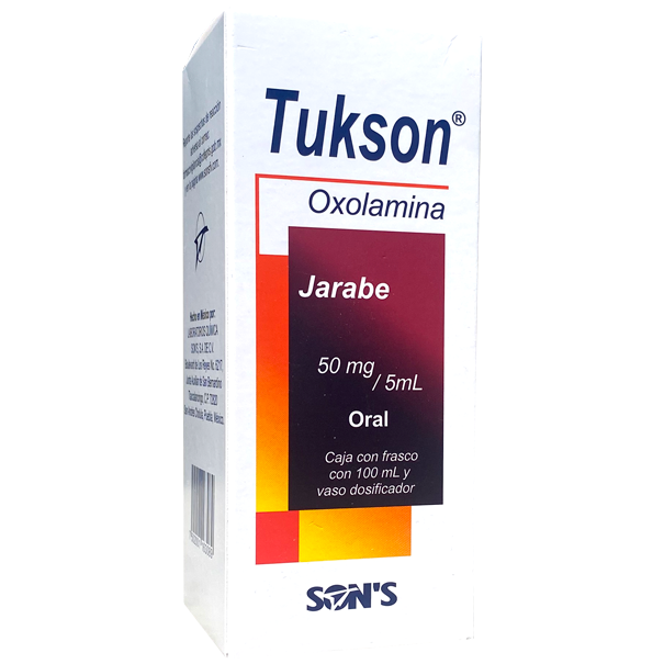 TUKSON 50 MG 5 ML JBE 100 ML  Oxolamina