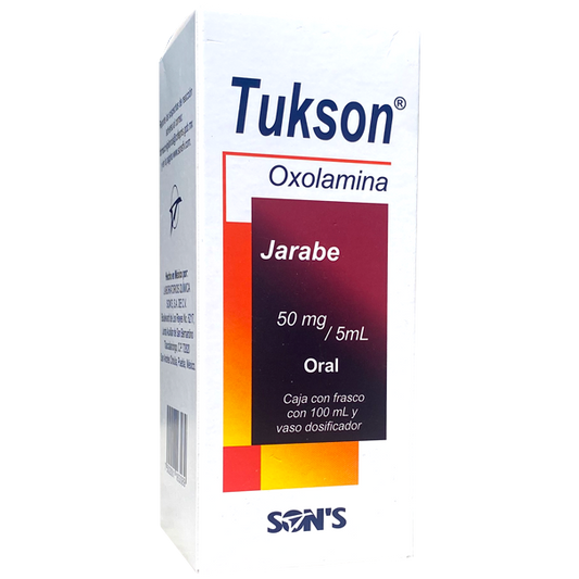 TUKSON 50 MG 5 ML JBE 100 ML  Oxolamina
