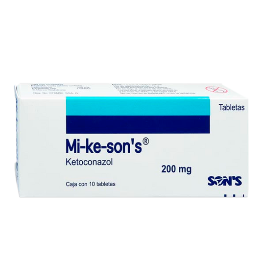 KETOCONAZOL MI KE SON S 200 MG TAB 10