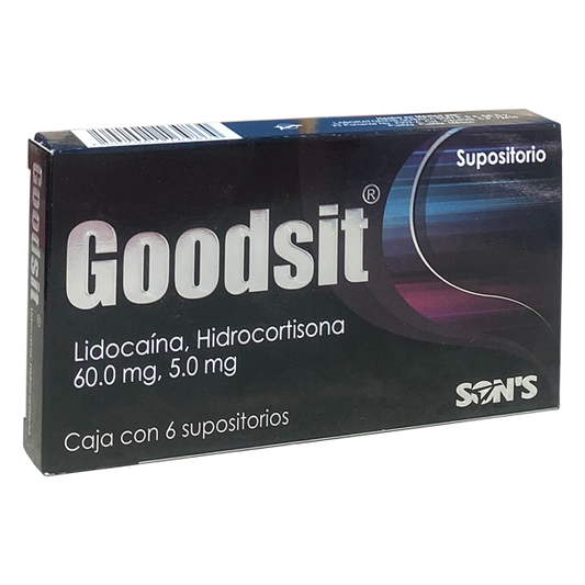 GOODSIT   C 6 SUPOSITORIOS LID HIDROCORT
