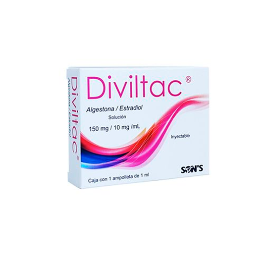 ALGESTONA ESTRADIOL DIVILTAC 150MG  10 MG AMP C 1 1ML