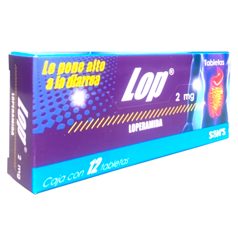 LOP 2MG C 12 TAB Loperamida