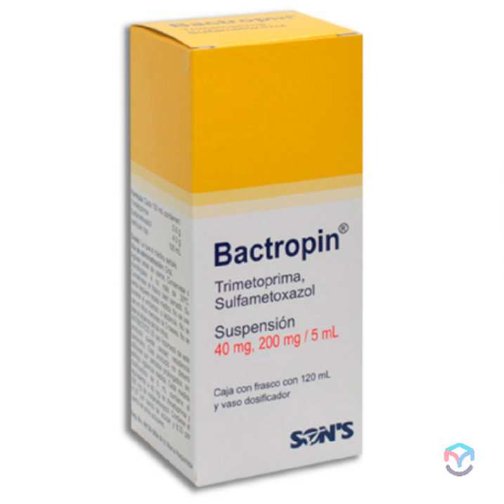 TRIMETOPRIMA SULFAMETOXAZOL BACTROPIN SUSP 120 ML