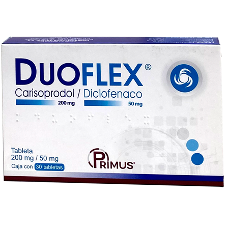 DUOFLEX 200MG 50MG TAB30