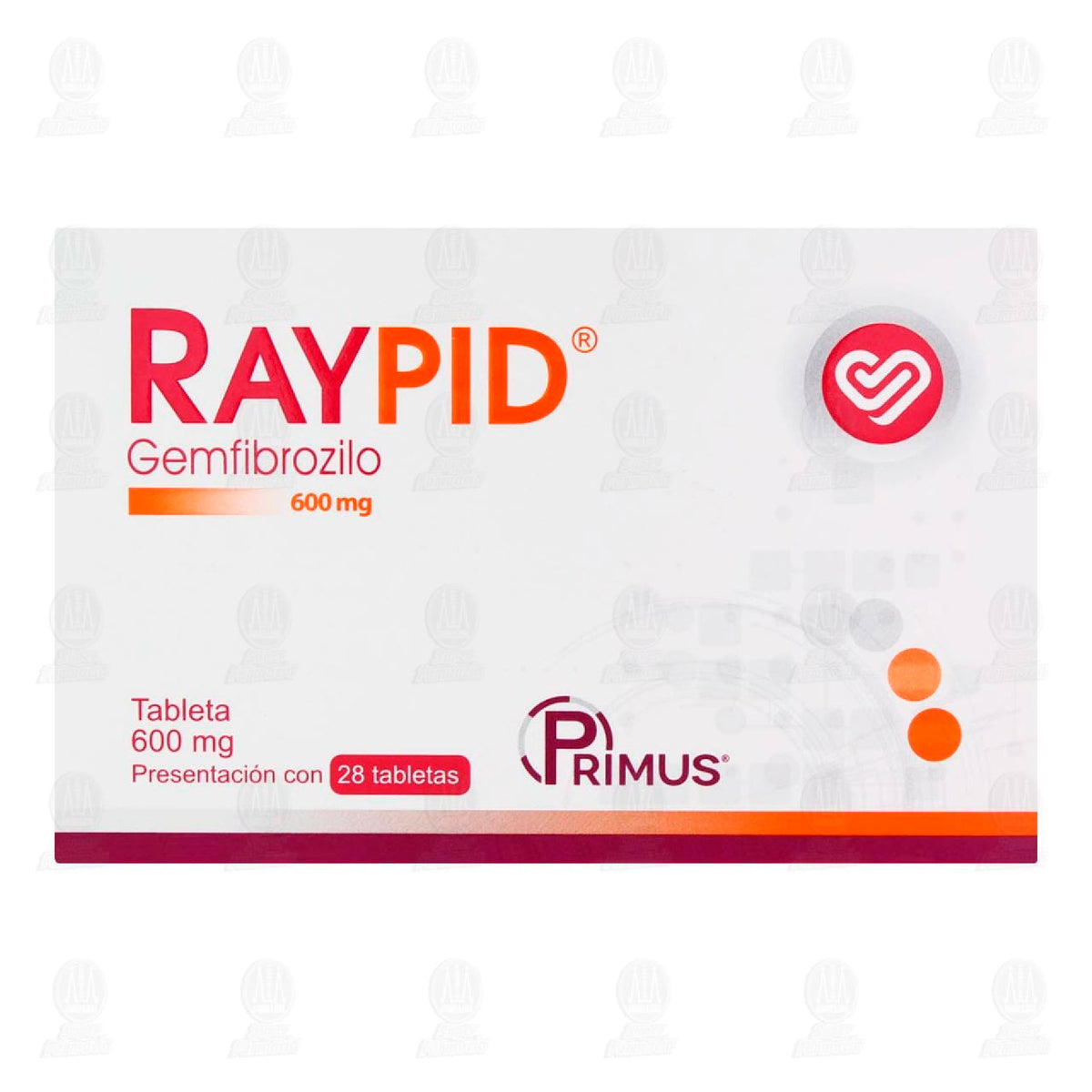 RAYPID 600MG TAB C28