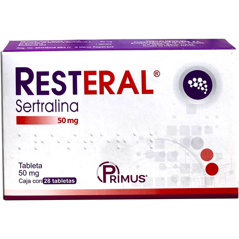 RESTERAL 50 MG 28 TAB