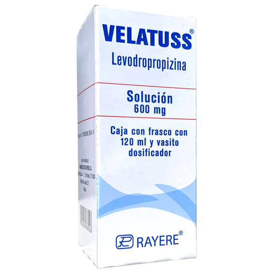 VELATUSS SOL 120 ML 600MG Levodropropizina