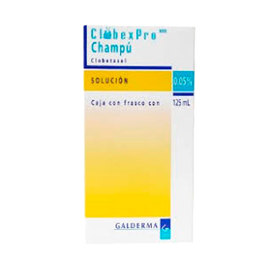CLOBEX PRO CHAMPU SOL0 05 125 ML