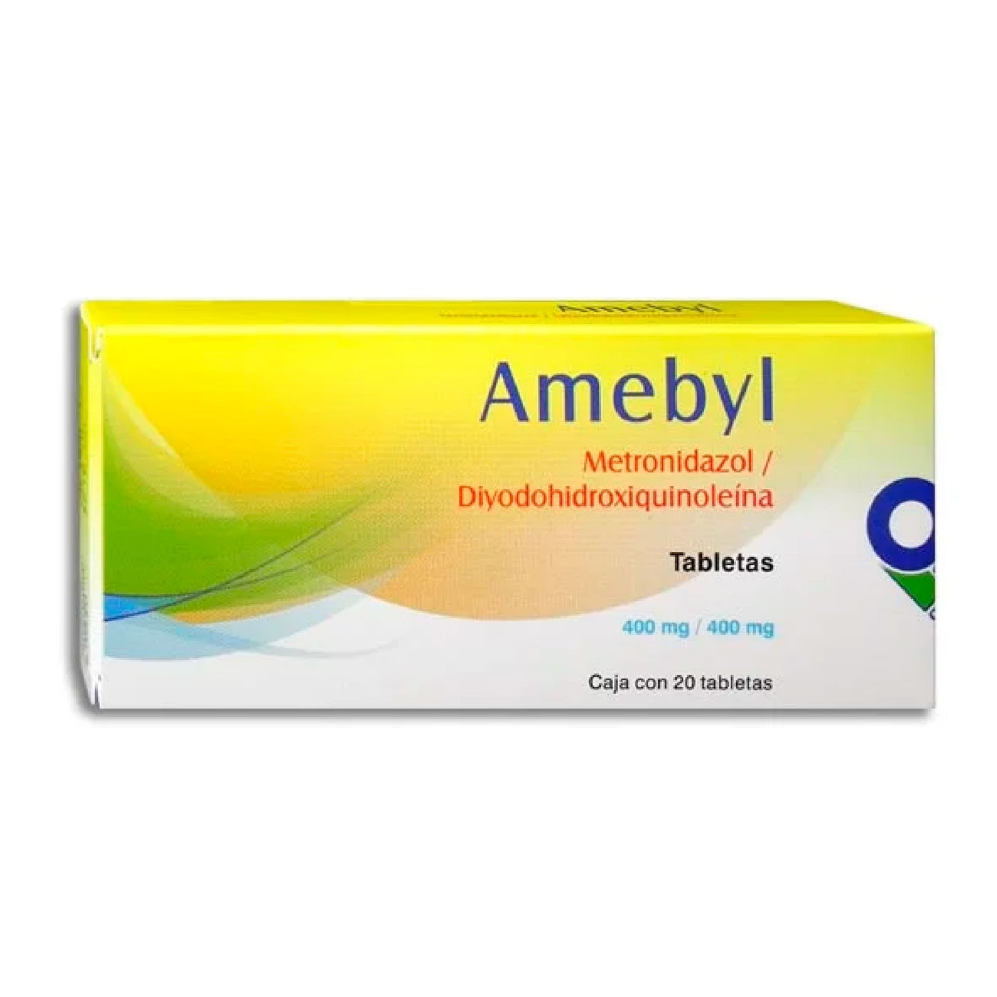 DIYODOHIDROXIQUINOLEINA METRONIDAZOL AMEBYL TAB C 20