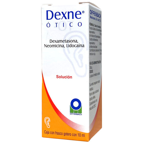 DEXNE OTICO GTS Dexametasona Lidocaina Neomicina