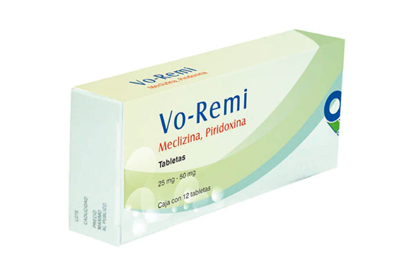 MECLIZINA PIRIDOXINA VO REMI   25 50 MG C12