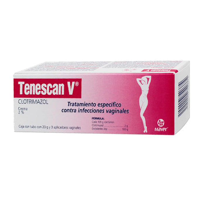 TENESCAN V 2 CREMA C 3 APLIC Clotrimazol