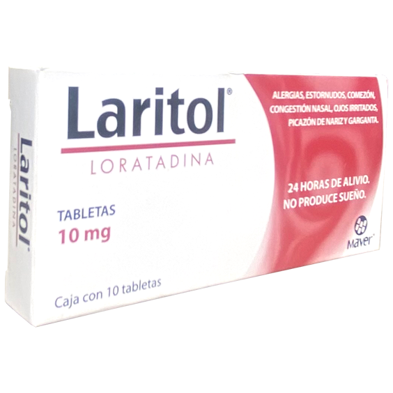 LARITOL10 MG TAB C 10 Loratadina