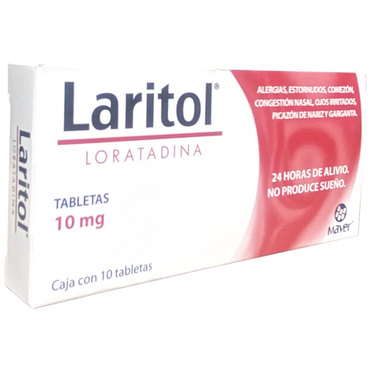 LARITOL10 MG TAB C 10 Loratadina