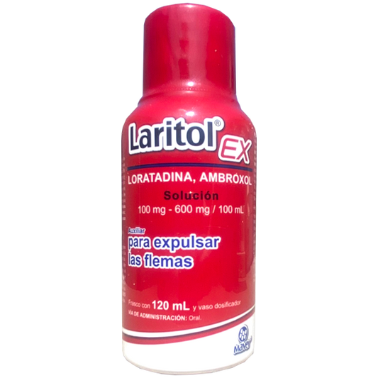 LARITOL EX SOL120 ML Ambroxol Loratadina