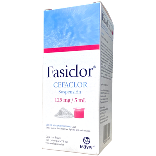 CEFACLOR FASICLOR 125MG SUSP 75ML