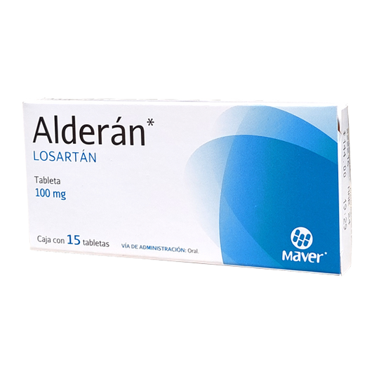 ALDERAN 100 MG TABS 15 Losartan