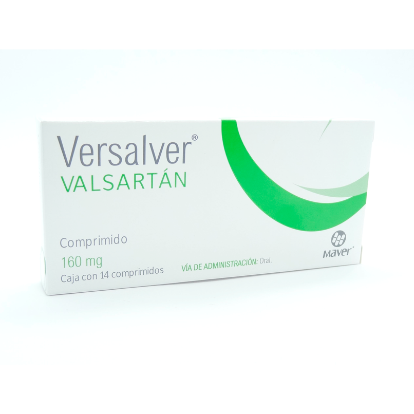 VALSARTAN VERSALVER  160MG C 14 COMPRIM