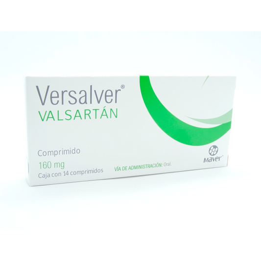 VALSARTAN VERSALVER  160MG C 14 COMPRIM