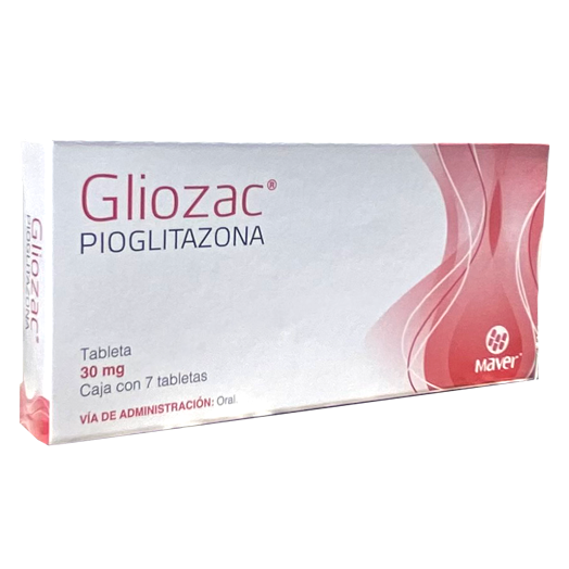 PIOGLITAZONA GLIOZAC T 7 30MG