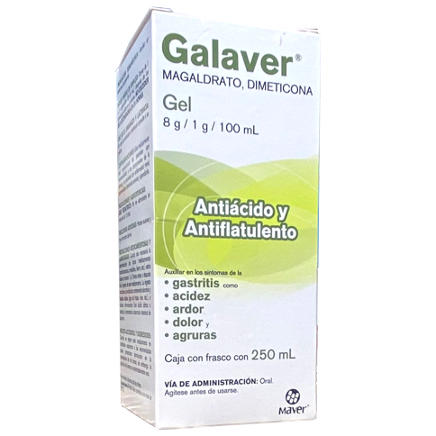 GALAVER GEL FCO250ML Dimeticona Magaldrato