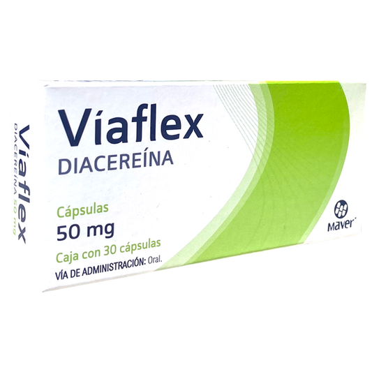VIAFLEX 50 MG 30 CAPS Diacereina