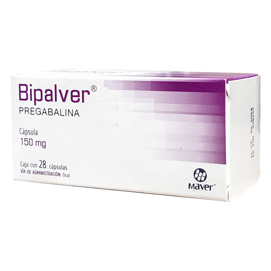 BIPALVER C 28 CAPS 150 MG Pregabalina