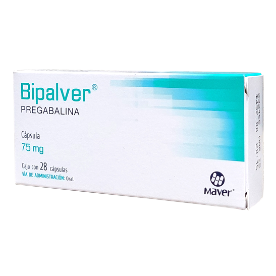 BIPALVER CAPS C 28 75MG Pregabalina