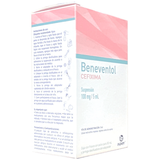 CEFIXIMA BENEVENTOL SUSP 100MG 5ML 50ML