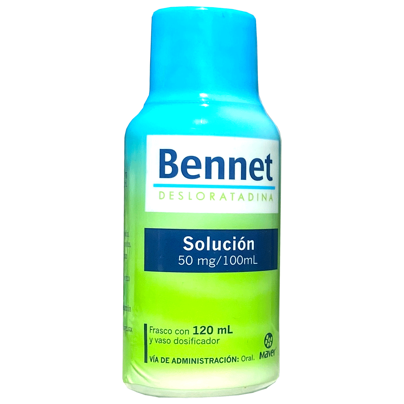 BENNET SOL 120ML 50 MG 100ML Desloratadina