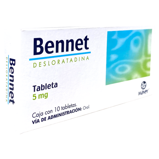 BENNET TAB C 10 5 MG Desloratadina