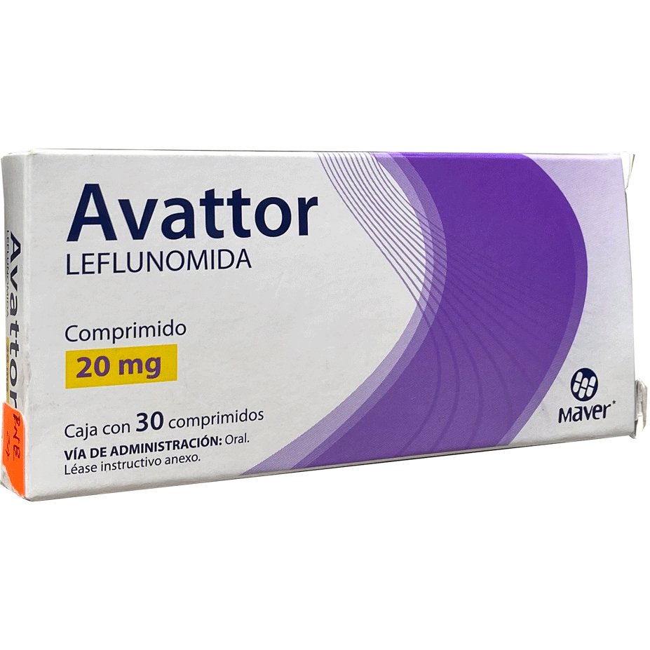 AVATTOR 20MG C 30 COMPRIM LEFLUNOMIDA