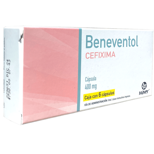 BENEVENTOL 400 MG CAPS 6 Cefixima