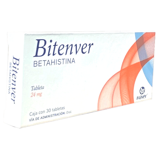 BITENVER 24MG C 30TABS betahistina
