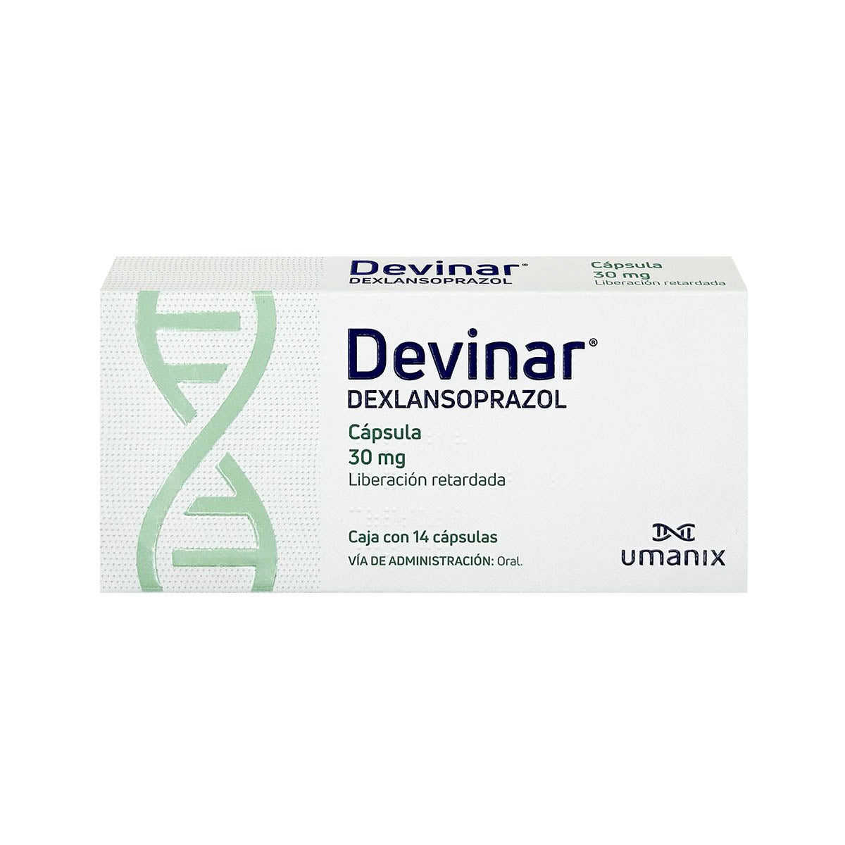 DEVINAR 30 MG 14 CAPS - 7502009749834