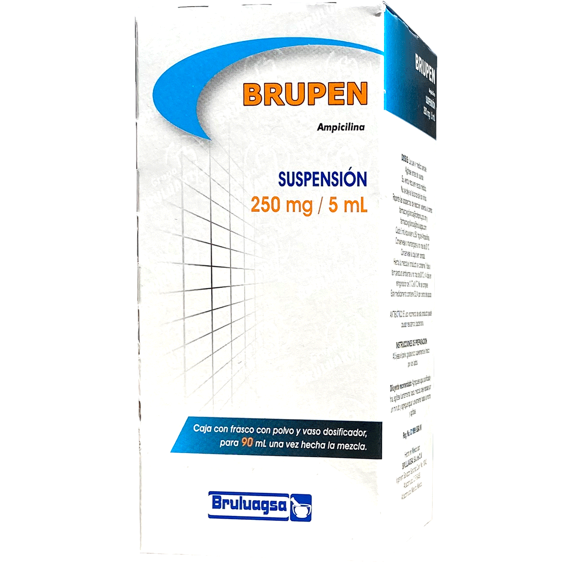 BRUPEN SUSP 250MG 5ML Ampicilina