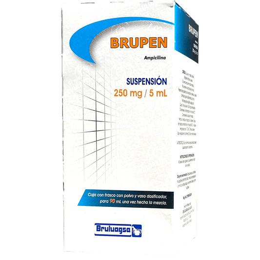 BRUPEN SUSP 250MG 5ML Ampicilina